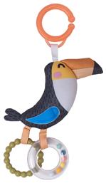 Tuki the Tuccan Κουδουνίστρα & Μασητικό για Νεογέννητα Taf Toys