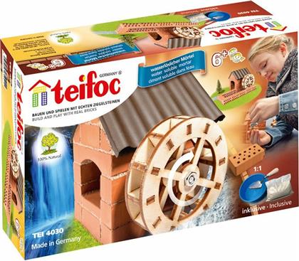 Teifoc Παιχνίδι Κατασκευών Χτίζοντας Νερόμυλο για Παιδιά 6+ Ετών από το Ladopano