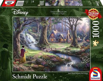 Puzzle Thomas Kinkade Disney Χιονάτη 2D 1000 Κομμάτια