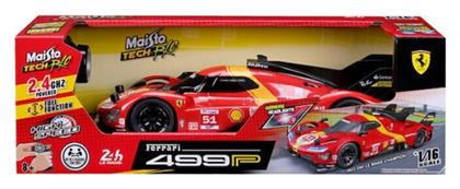 Τηλεκατευθυνόμενο Tech Rc Ferrari 499p Lmh 1:16 49/82861 Maisto