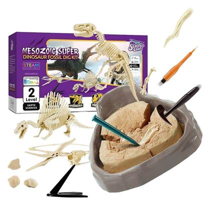 Εκπαιδευτικό Παιχνίδι Super Dinosaur Fossil Dig Kit Top Bright