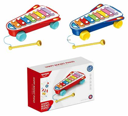 Ξυλόφωνο Happy Rocket (Διάφορα Σχέδια) 1τμχ για 1.5+ Ετών ToyMarkt από το EasyU