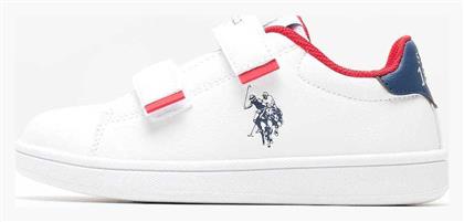 U.S. Polo Assn. Παιδικά Sneakers Assn Λευκά - US Polo Assn