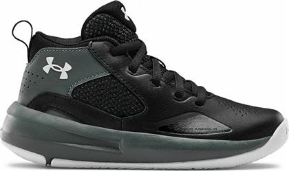 Under Armour Αθλητικά Παιδικά Παπούτσια Μπάσκετ Lockdown 5 Μαύρα από το Sportcafe