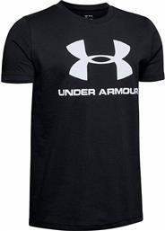 Under Armour Παιδικό T-shirt Μαύρο