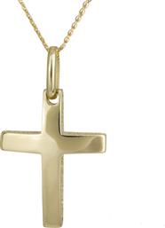 Βαπτιστικοί Σταυροί με Αλυσίδα Αντρικός σταυρός με αλυσίδα 14Κ 024263C 024263C Ανδρικό Χρυσός 14 Καράτια από το Kosmima24