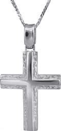 Βαπτιστικοί Σταυροί με Αλυσίδα Σταυρός βάπτισης για αγόρι Κ14 024236C 024236C Ανδρικό Χρυσός 14 Καράτια από το Kosmima24