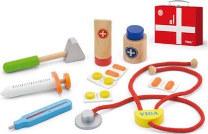 Viga Toys Medical Kit Βαλιτσάκι Γιατρού από το Ladopano