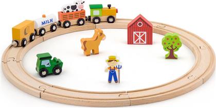 Viga Toys Wooden Train Set από το Ladopano