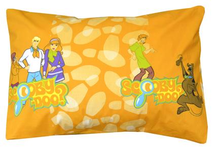 Viopros ''Scooby Doo'' Σετ Παιδικές Μαξιλαροθήκες Scooby Doo από 100% Βαμβάκι 50x70εκ. 30 Πορτοκαλί από το MyCasa