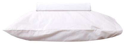 Σετ Βρεφική Παπλωματοθήκη με Μαξιλαροθήκη Λευκό 120x160εκ. Viopros