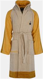 Bathrobe Tres Unisex Μπουρνούζι WH45-OCHO Mustard – yellow - beige Wave Hawaii από το Cosmossport