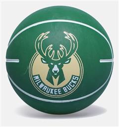 NBA Dribbler Milwaukee Bucks Mini Μπάλα Μπάσκετ Indoor Wilson