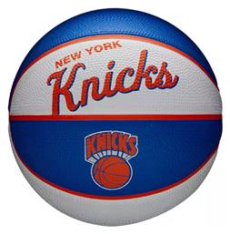 NBA Team Retro New York Knicks Mini Μπάλα Μπάσκετ Indoor/Outdoor Wilson από το Zakcret Sports