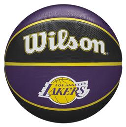 NBA Team Tribute LA Lakers Μπάλα Μπάσκετ Outdoor Wilson από το MybrandShoes