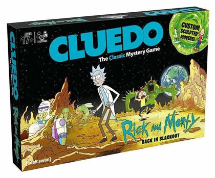 Cluedo Rick and Morty Back in Blackout 17+ Ετών (EN) Winning Moves