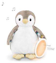 Zazu Kids Φοίβη Πιγκουίνος από Ύφασμα με Λευκούς Ήχους και Φως για Νεογέννητα από το Trampolino
