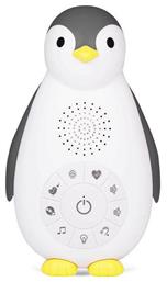 Zoe Πιγκουίνος Ύπνου Λευκούς Ήχους Bluetooth Φώς Νυκτός Γκρί Επαναφορτιζόμενο Zazu