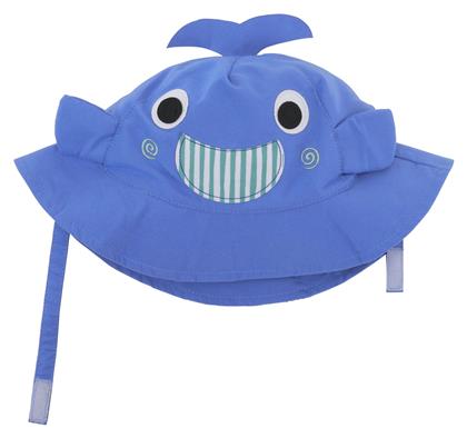 Zoocchini Παιδικό Καπέλο Bucket Υφασμάτινο Αντηλιακό Whale Μπλε