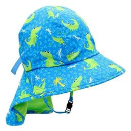Zoocchini Παιδικό Καπέλο Υφασμάτινο Αντηλιακό Αλιγάτορας Γαλάζιο από το Spitishop
