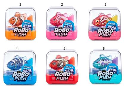 Robo Fish Series 2 Ηλεκτρονικό Ρομποτικό Παιχνίδι για 3+ Ετών (Διάφορα Σχέδια) 1τμχ Zuru